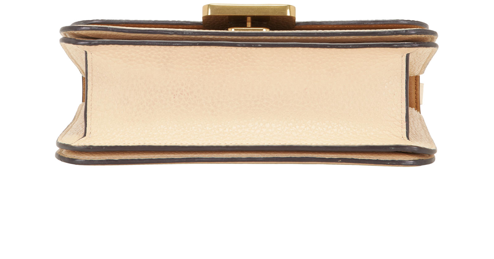 Alie Shoulder Bag, &pound;210, Handbags, Beige, Leather, Top view